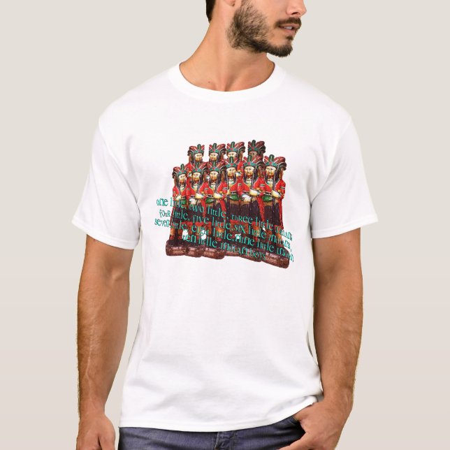 Ten Little Indian Boys T-Shirt (Front)