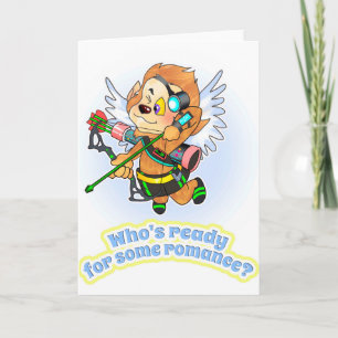 Ten Little Monsters:Willie the Wolf Valentine's Holiday Card