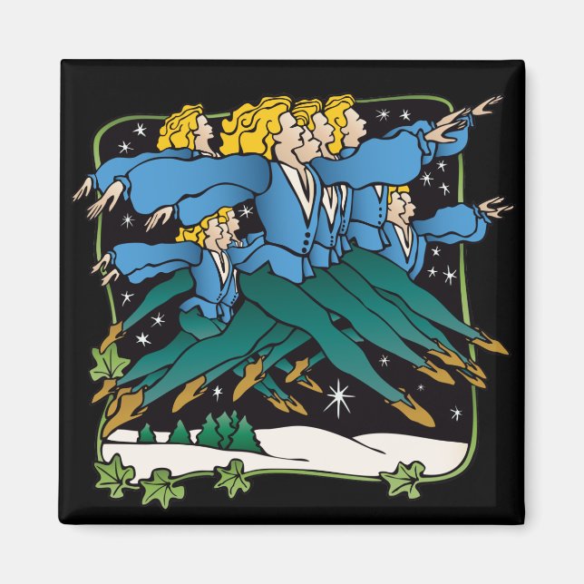 Ten Lords a Leaping Magnet (Front)