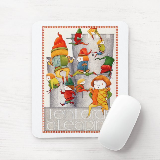 TEN LORDS A LEAPING Mousepad (With Mouse)
