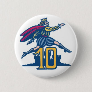 Ten Lords a-Leaping Pinback Button