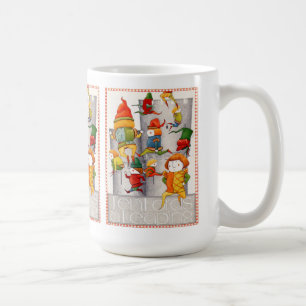 TEN LORDS A LEAPING Tall White Mug