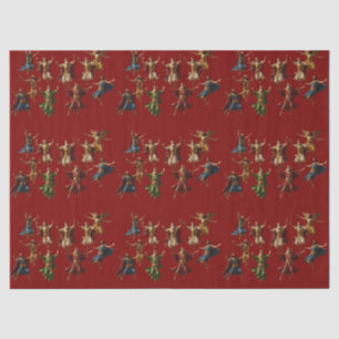 Ten Lords Leaping The Ten Commandments Vector Tissue Paper