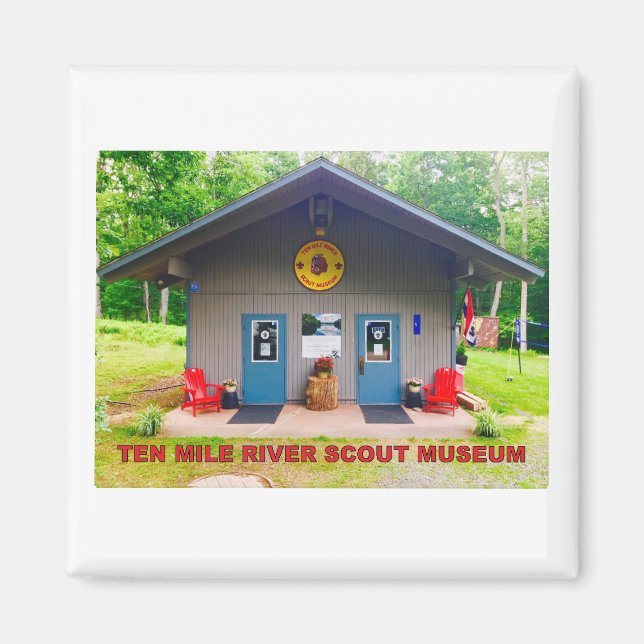 Ten Mile River Scout Museum Front Magnet (Front)