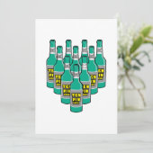 ten pin beer bowling humor (Standing Front)