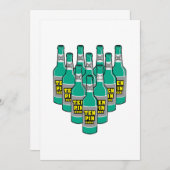 ten pin beer bowling humor (Front/Back)