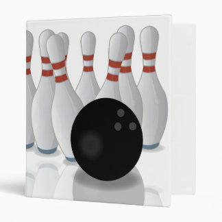 Ten-pin bowling binder