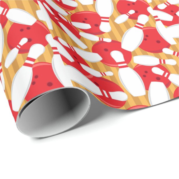 Bowling Wrapping Paper Zazzle 100 Satisfaction Guaranteed!