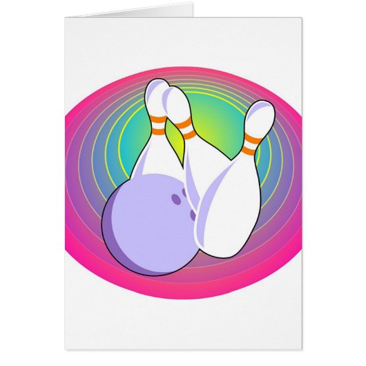 Ten Pin Bowling Cards (Front)