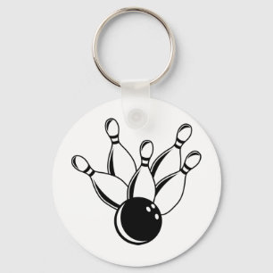 Ten Pin Bowling Keychain