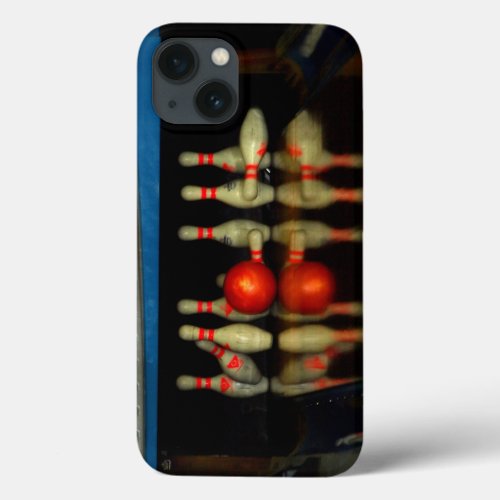 Ten Pin Bowling Strike Sport Design iPhone 13 Case