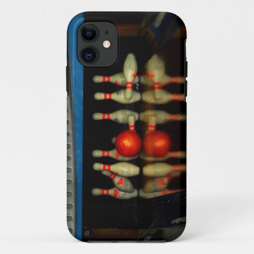 Ten Pin Bowling Strike Sport Design iPhone 11 Case
