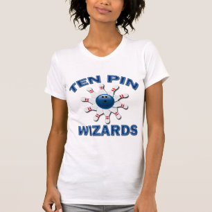 TEN PIN WIZARDS - BOWLING TEAM NAME T-Shirt
