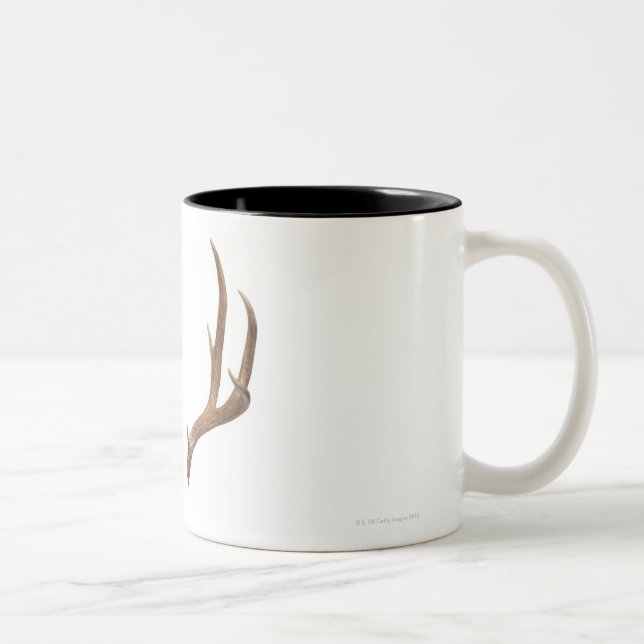 Ten Point Deer Two-Tone Coffee Mug (Right)