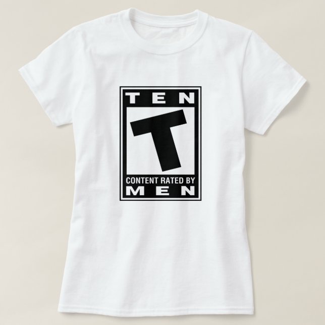Ten Rated T-Shirt (Design Front)