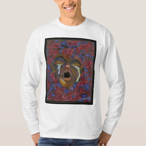 Ten Redefined _ Sickle Cell Art T_Shirt