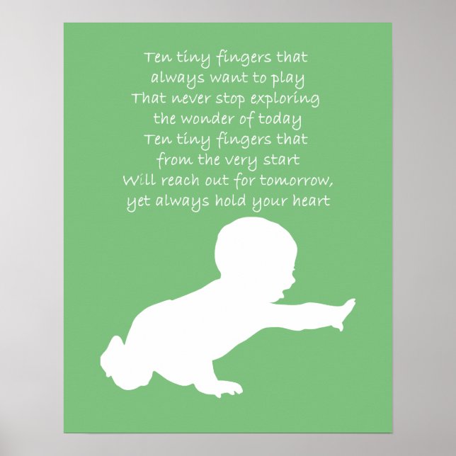 Ten Tiny Fingers Poster (Front)