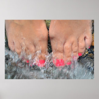 Ten Toes on Holiday Poster