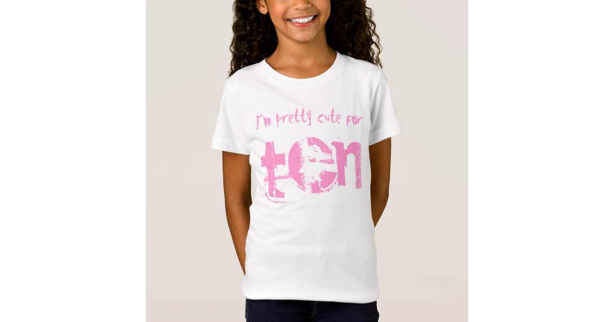 Ten Year Old 10th Birthday Gift V016 T Shirt Zazzle Com