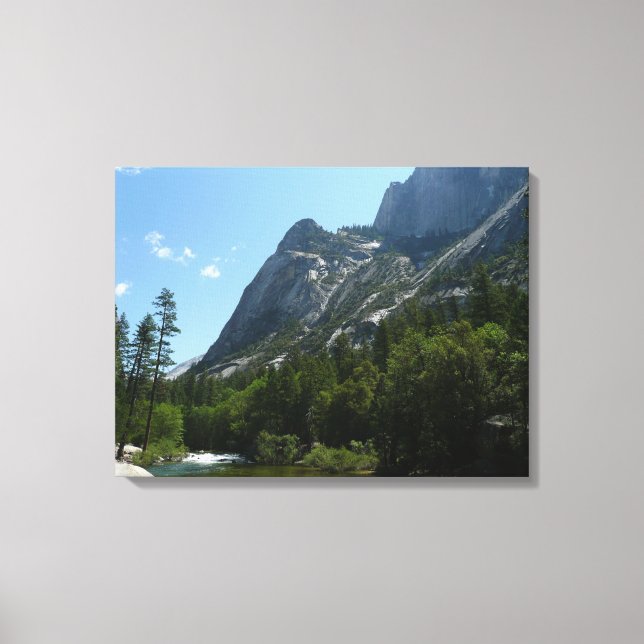 Tenaya Creek in Yosemite National Park Canvas Print (Front)