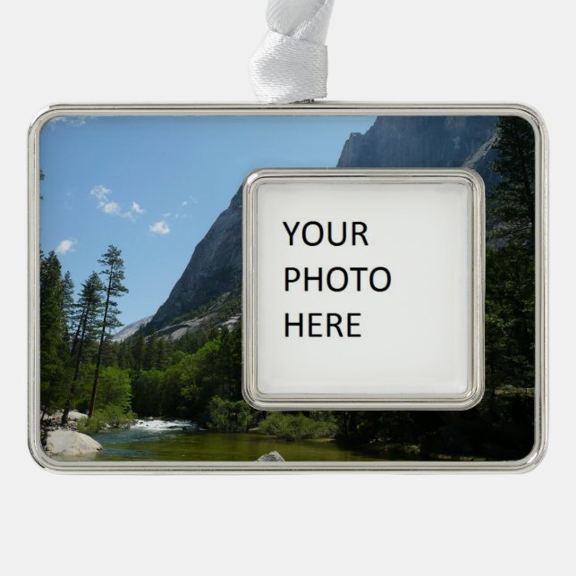 Tenaya Creek in Yosemite National Park Christmas Ornament (Front)