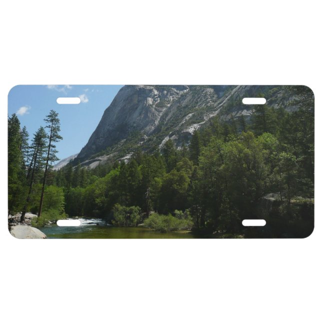 Tenaya Creek in Yosemite National Park License Plate (Front)