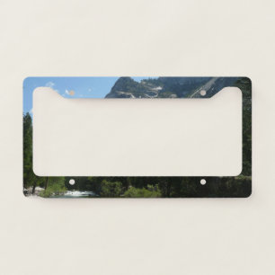 Tenaya Creek in Yosemite National Park License Plate Frame