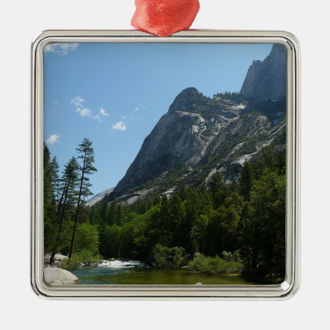 Tenaya Creek in Yosemite National Park Metal Ornament (Front)
