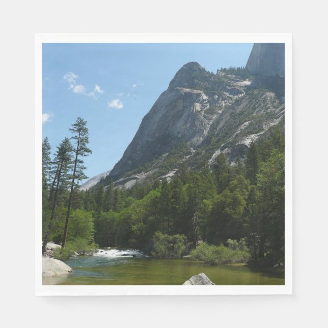 Tenaya Creek in Yosemite National Park Napkins (Front)