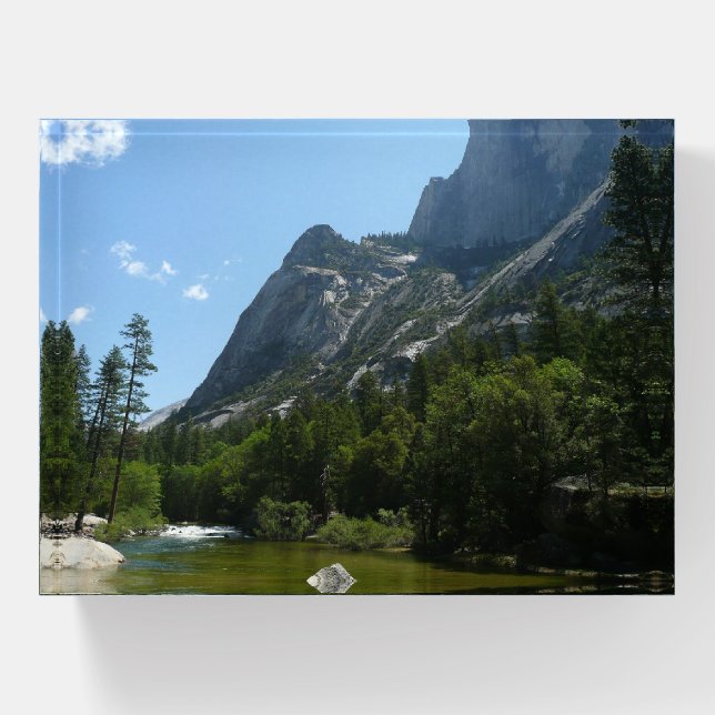 Tenaya Creek in Yosemite National Park Paperweight (Front)