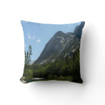 Tenaya Creek in Yosemite National Park Throw Pillow