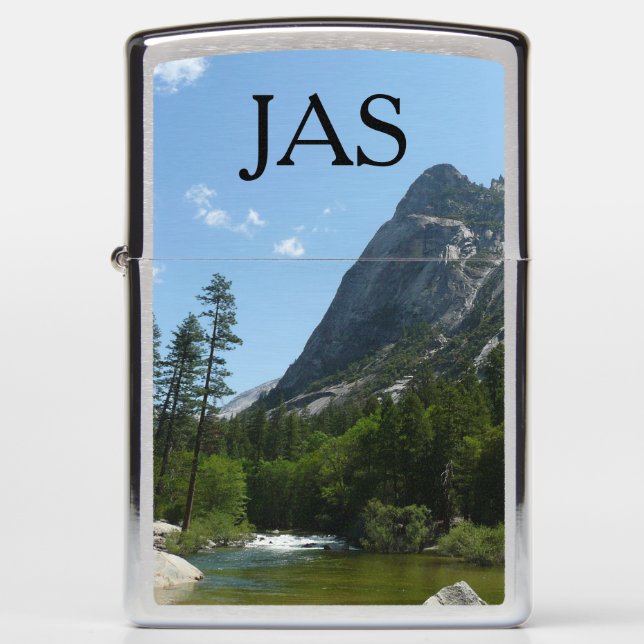 Tenaya Creek in Yosemite National Park Zippo Lighter (Front)