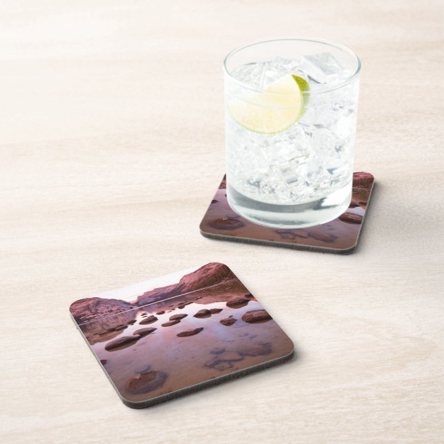 Tenaya Lake Beverage Coaster (Right Side)