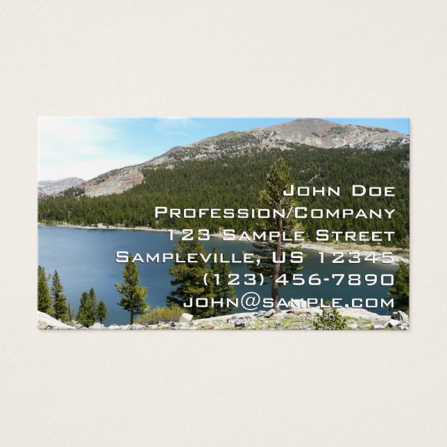 Tenaya Lake in Yosemite National Park (Front)