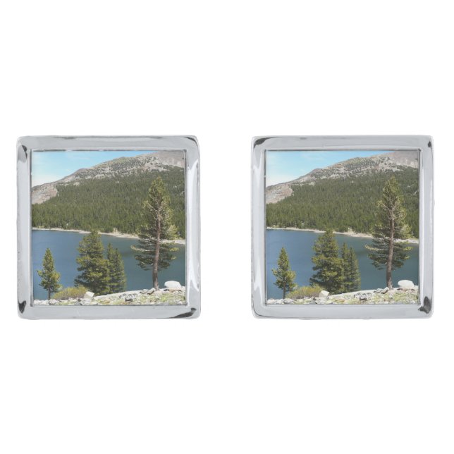 Tenaya Lake in Yosemite National Park Cufflinks (Front)