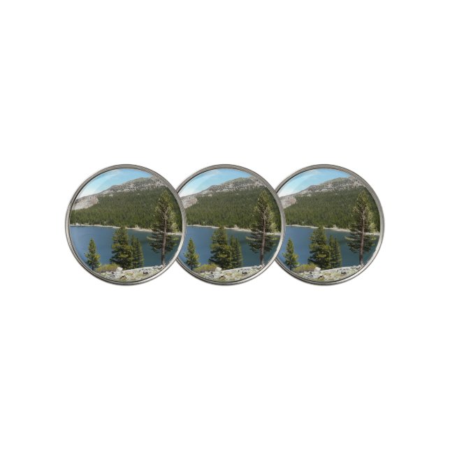 Tenaya Lake in Yosemite National Park Golf Ball Marker (3 Up)