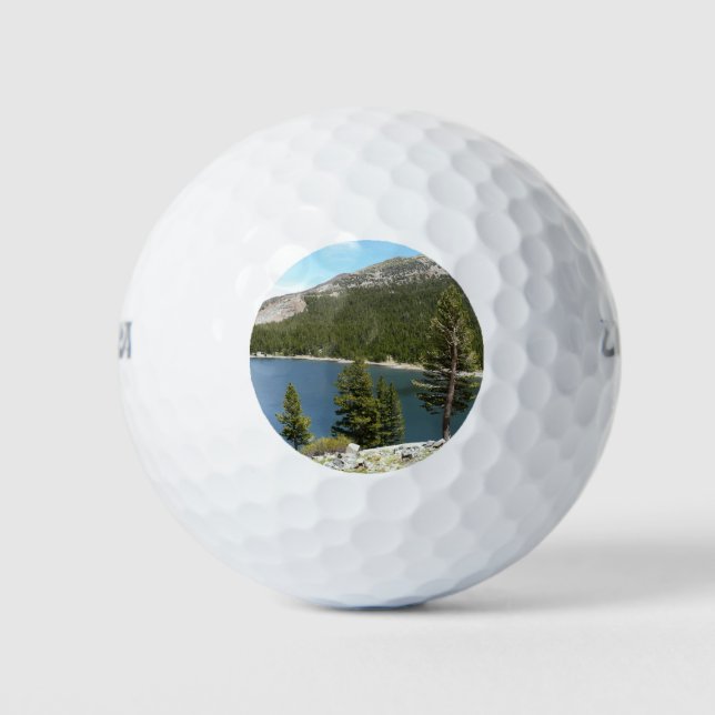Tenaya Lake in Yosemite National Park Golf Balls (Front)