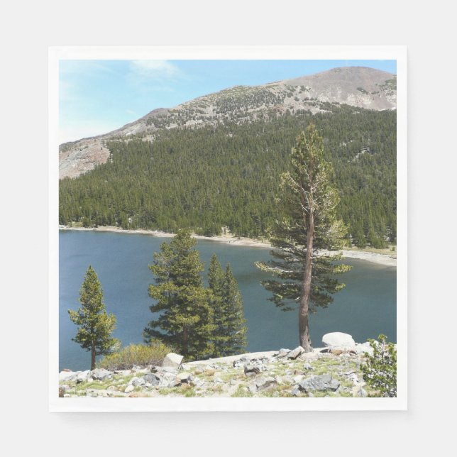 Tenaya Lake in Yosemite National Park Napkins (Front)