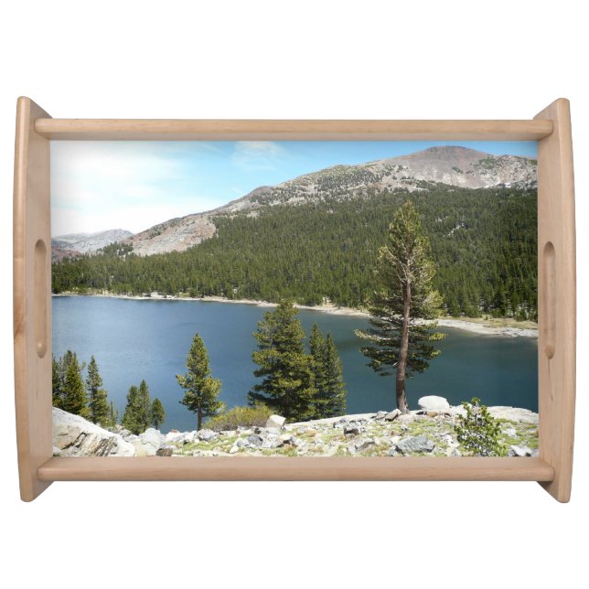 Tenaya Lake in Yosemite National Park Serving Tray (Front)