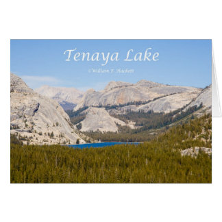 Tenaya Lake Yosemite California Products Cards