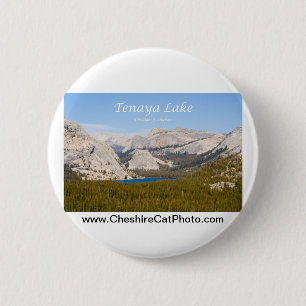 Tenaya Lake Yosemite California Products Pinback Button
