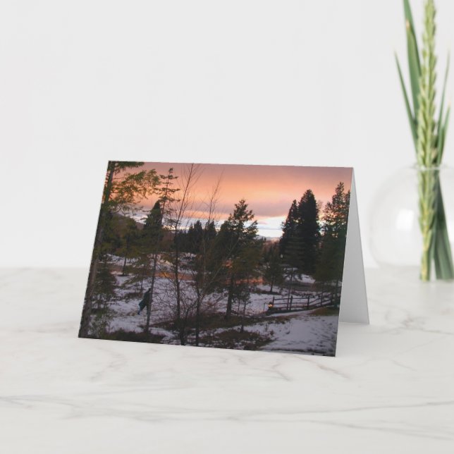 Tenaya Lodge (#4) Holiday Card (Front)