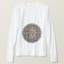 TEND YOUR HEART MANDALA T SHIRT