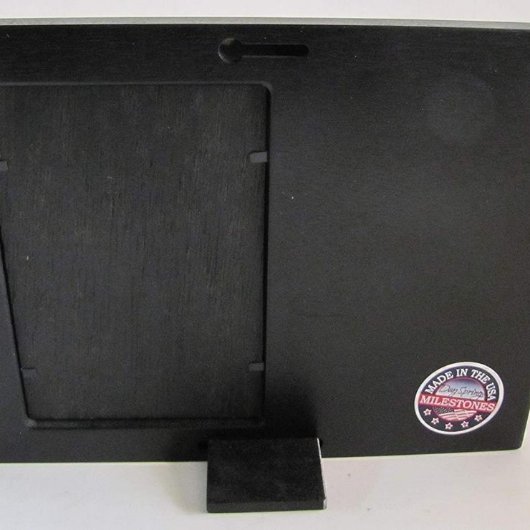 Tender 4x6 Black Father's Day Picture Frame (Back)