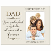 Tender 4x6 Ivory Father's Day Picture Frame (Front)