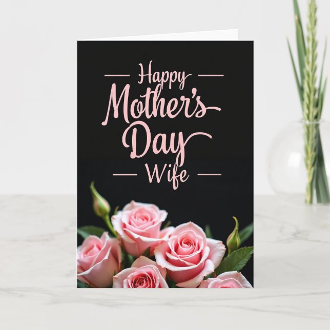 Tender Affection Mothers Day Card (Front)