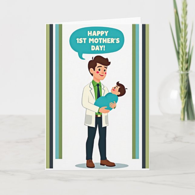 Tender Baby Love Mothers Day Card (Front)