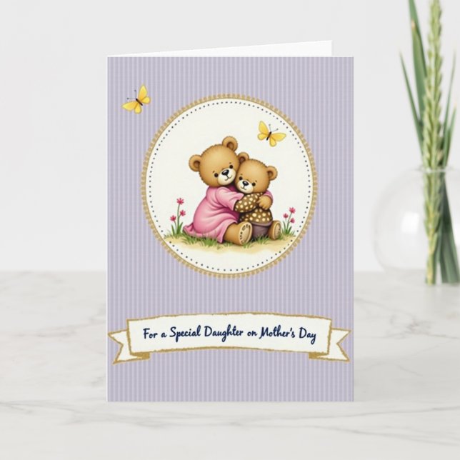 Tender Bears Mothers Day Card (Front)