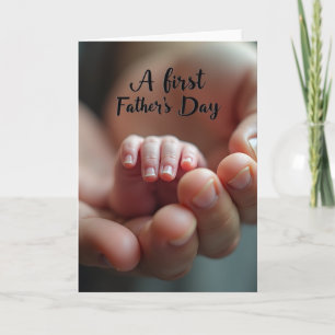 Tender Fathers Day Hand Card