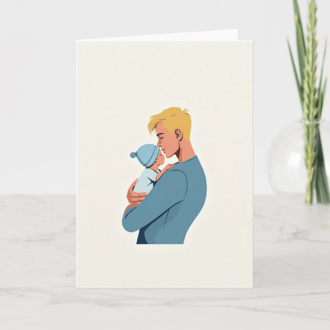 Tender Fathers Day Hold Card (Front)